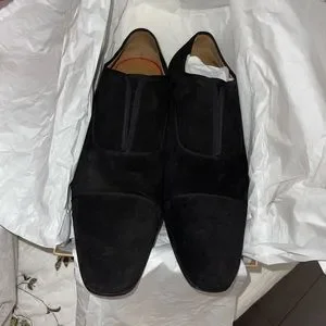 Christian Louboutin | Shoes | Mens Black Velour Louboutins  display picture 1